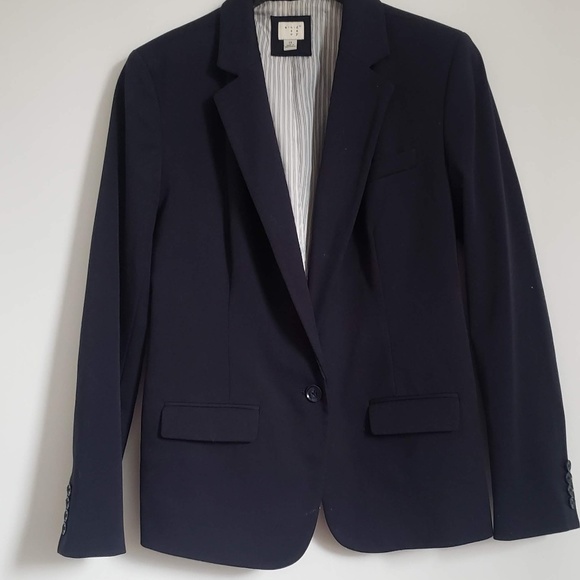 Fitted Navy Jacket - Picture 1 of 2